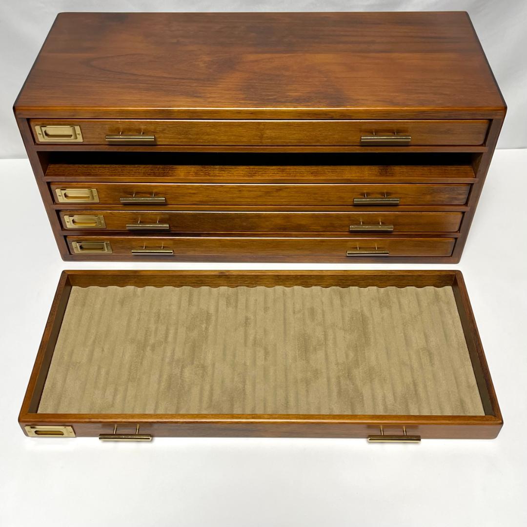 【美品】豊岡クラフト 万年筆箱 100本用 キングダムノート別注 d 【美品】豊岡クラフト 万年筆箱 100本用 キングダムノート別注 d