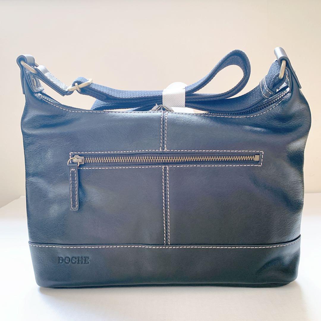 【美品✨】　ドーチェ ショルダーバッグ レディース レザー ブラック