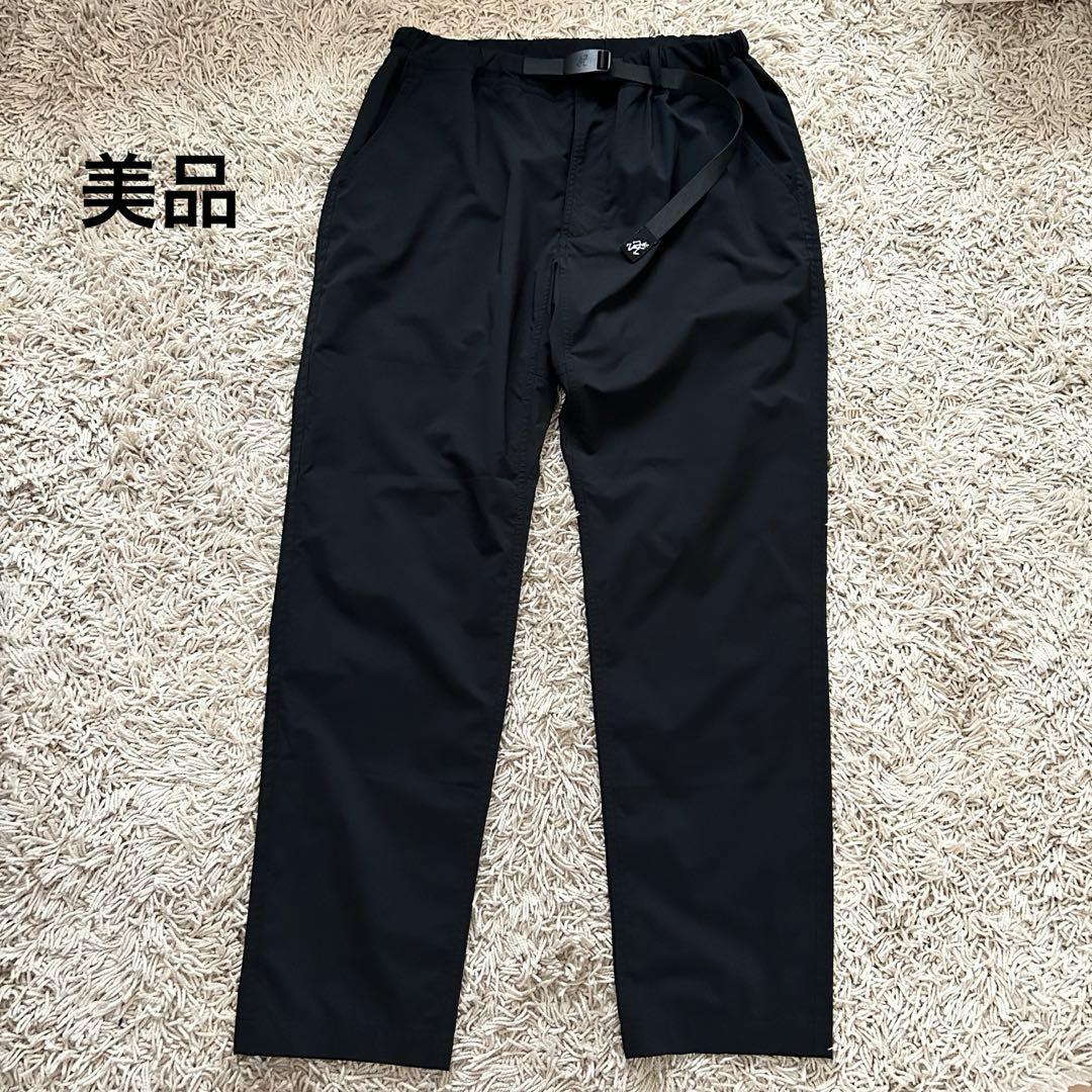 グラミチ アーバンリサーチ 別注 SOLOTEXハイストレッチパンツ 黒 M