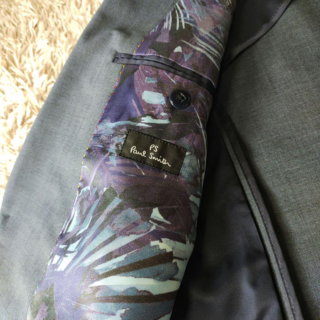 【美品・総柄】Paul Smith　ポールスミス　テーラードジャケット　モヘヤ