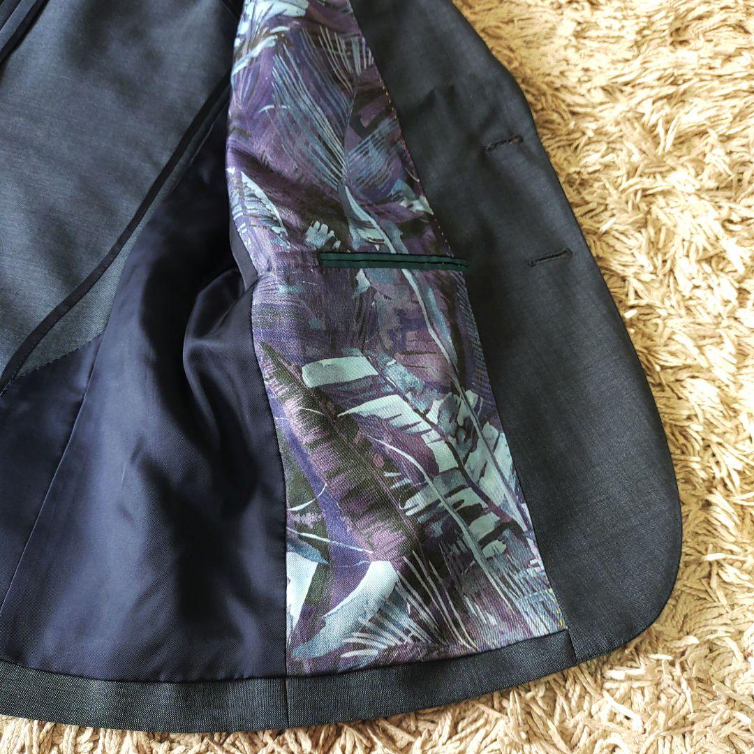 【美品・総柄】Paul Smith　ポールスミス　テーラードジャケット　モヘヤ