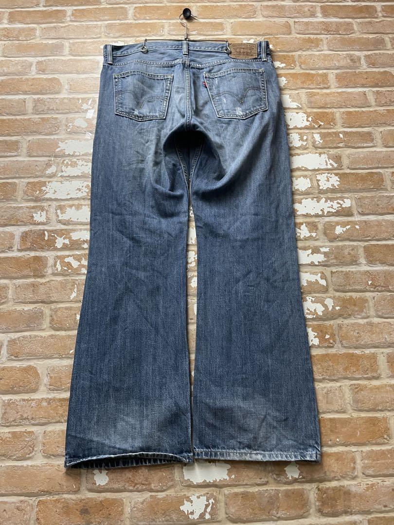 リーバイス　Levis 527 フレアデニム　デニム　ダメージデニム　36