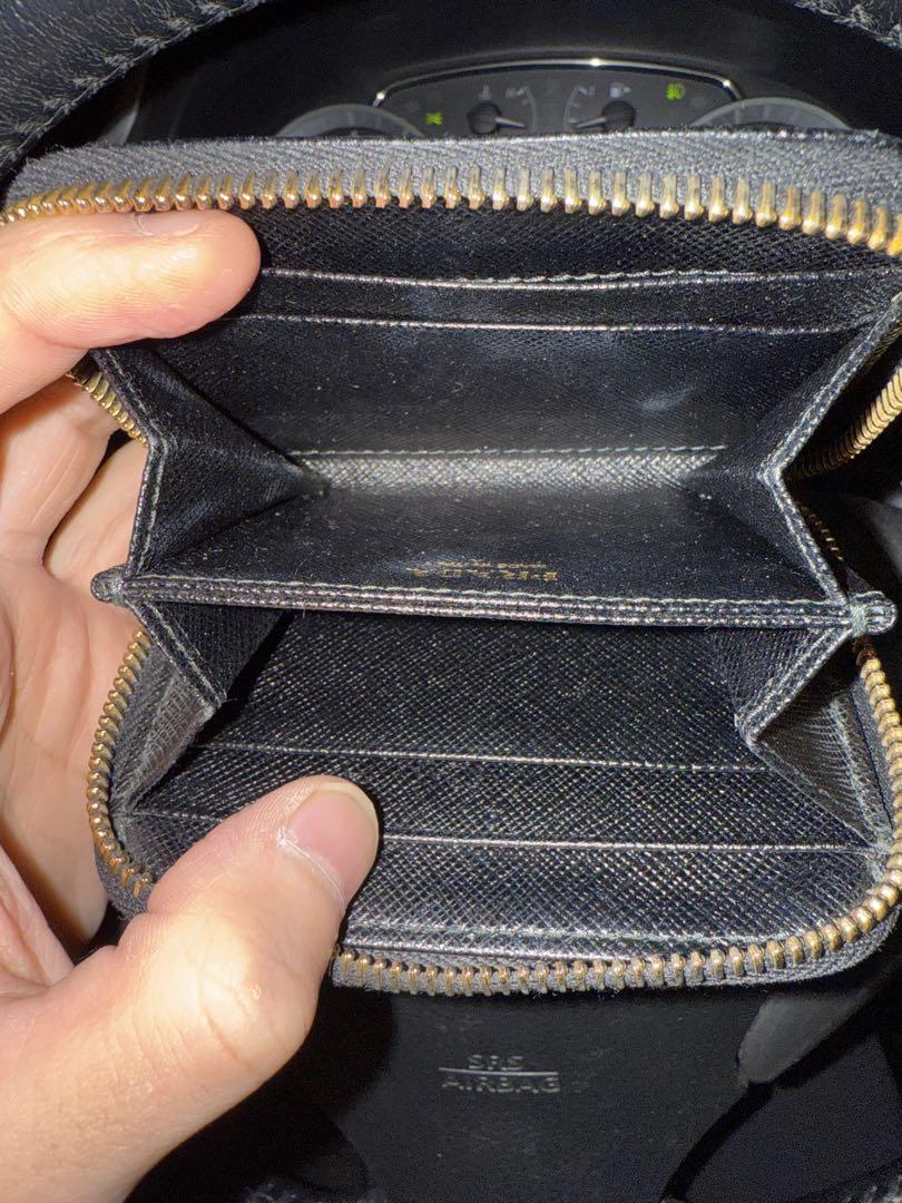 PRADA ブラックレザー コインケース　値下げ可能