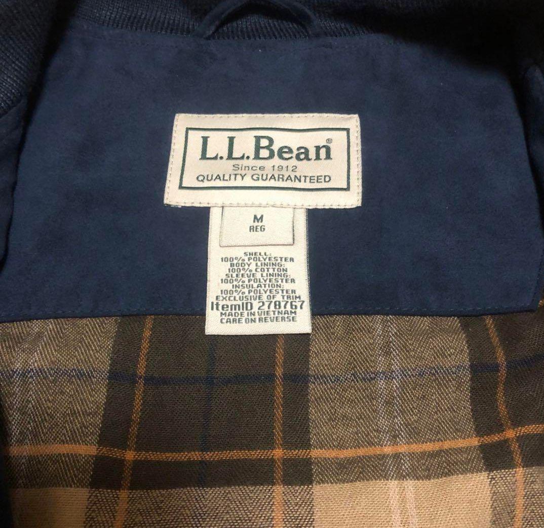 LLbean ブルゾン スイングトップ ジャケット 裏地チェック - メルカリ