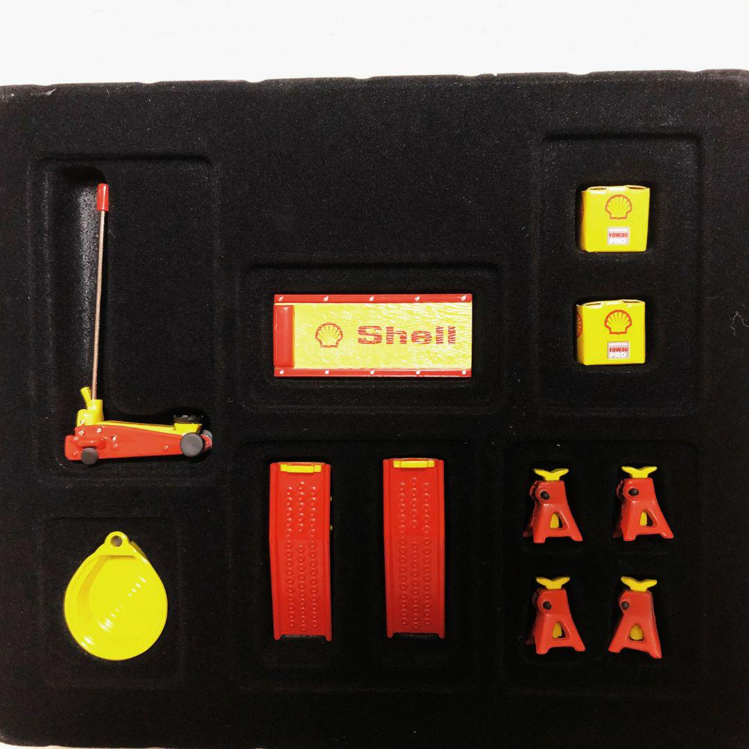 GMP/Shellシェル OilShopオイルショップ ツールセット 1/18