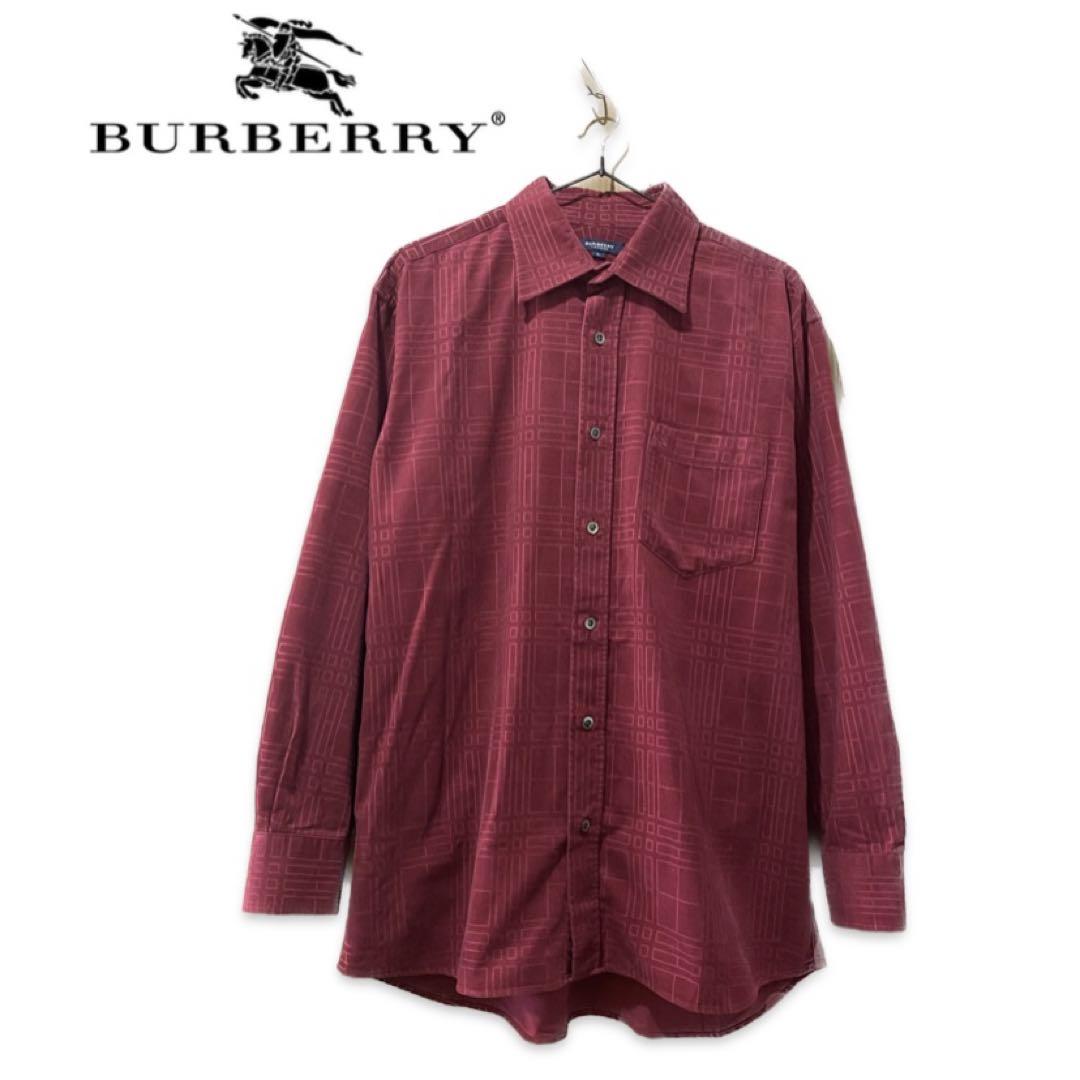 Burberry コーデュロイメンズ シャツ