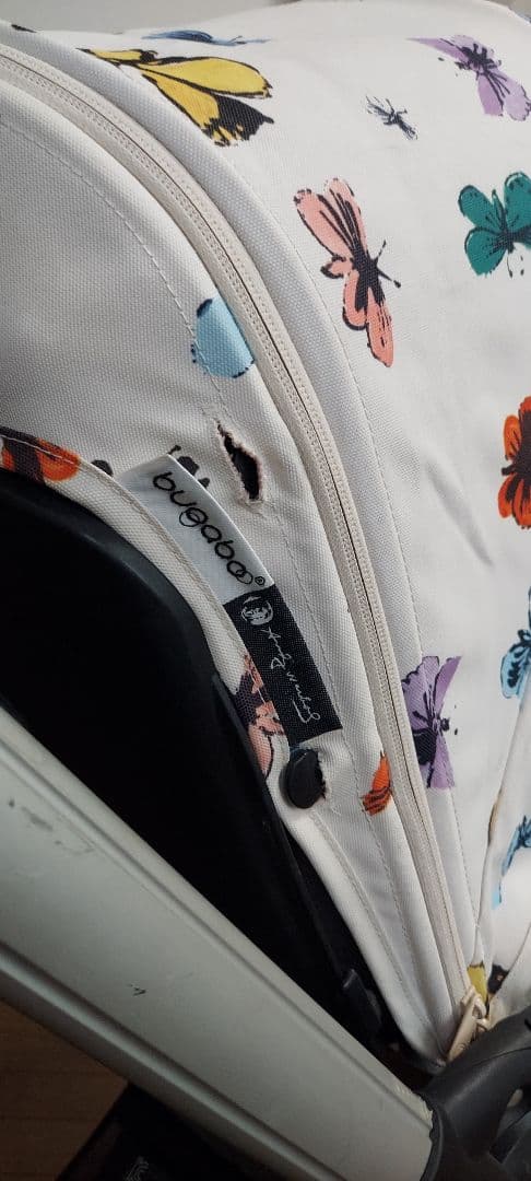 【値下げ】バガブービー3　限定モデル　ホイールボードとフットマフとレインカバー付 限定柄 バガブー bagaboo bee3 ホイールボード 豪華付属品セット