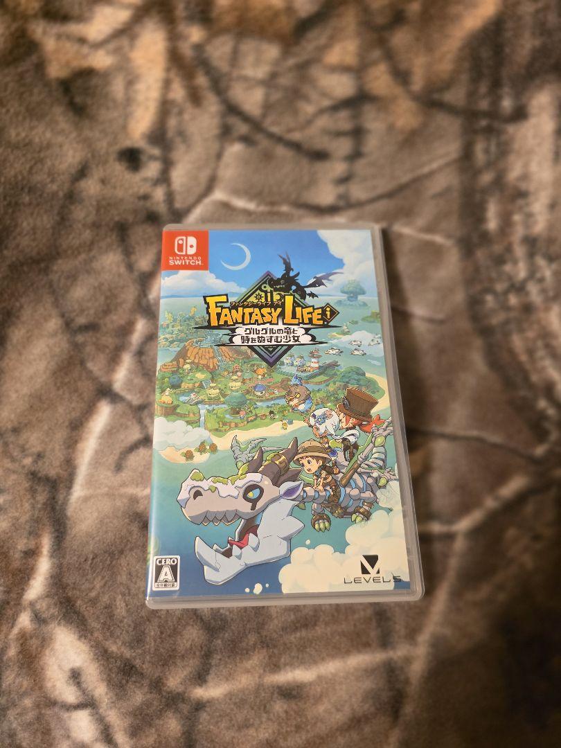 ファンタジーライフ 購入特典 コード未使用 Nintendo Switch
