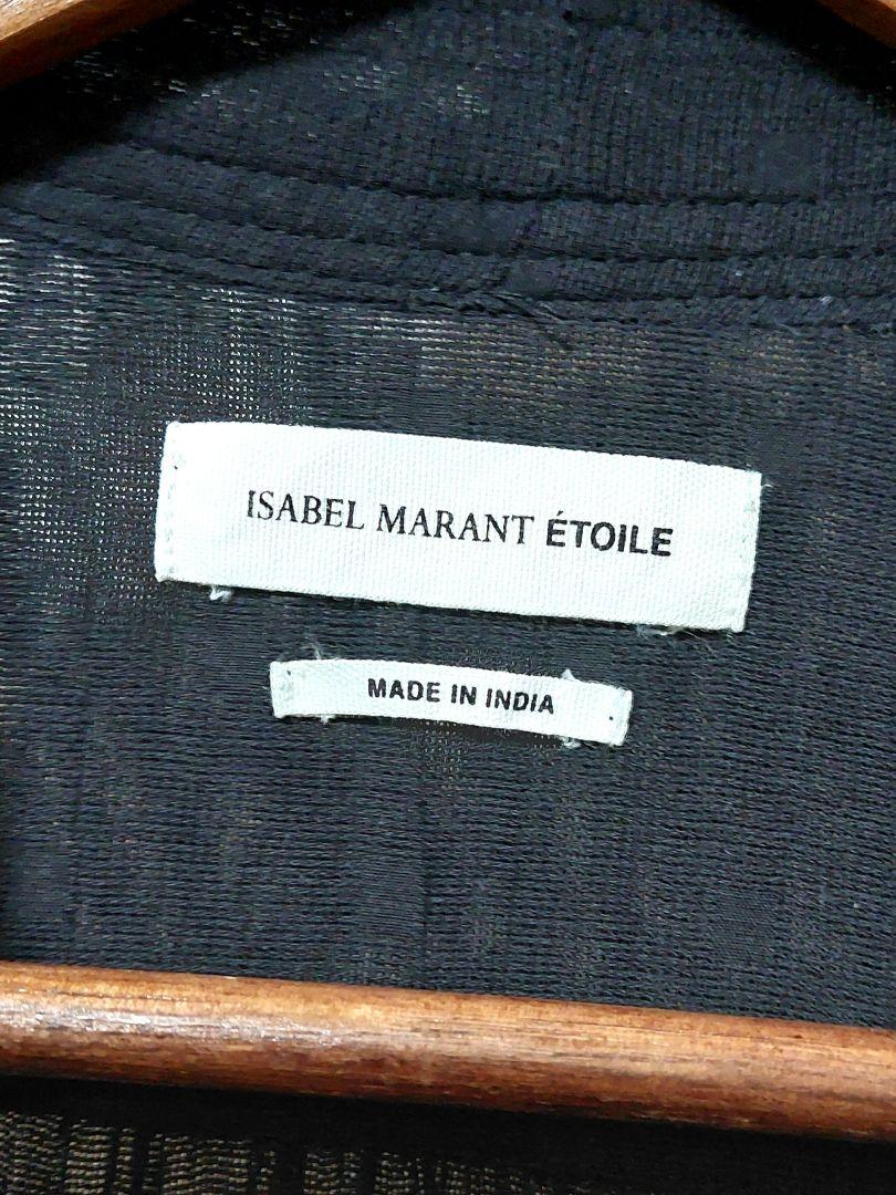 ISABEL MARANT タックレースアップノースリーブブラウス