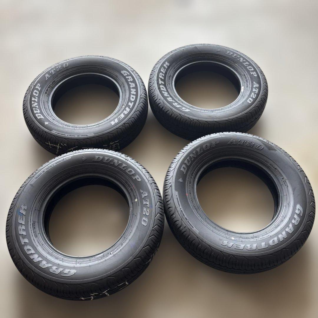 新車外しDUNLOP195/80R15 GRANDTREK 2025年4本