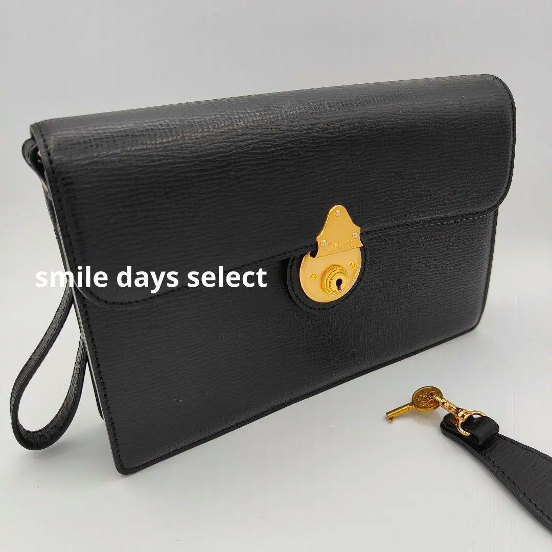 未使用品 BURBERRY バーバリー セカンドバッグ ブラック