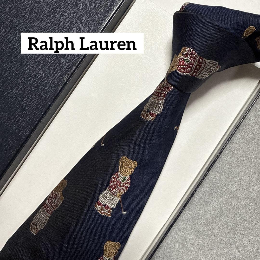 POLO RALPH LAUREN - 超美品☆ポロベア シルク100% ラルフ
