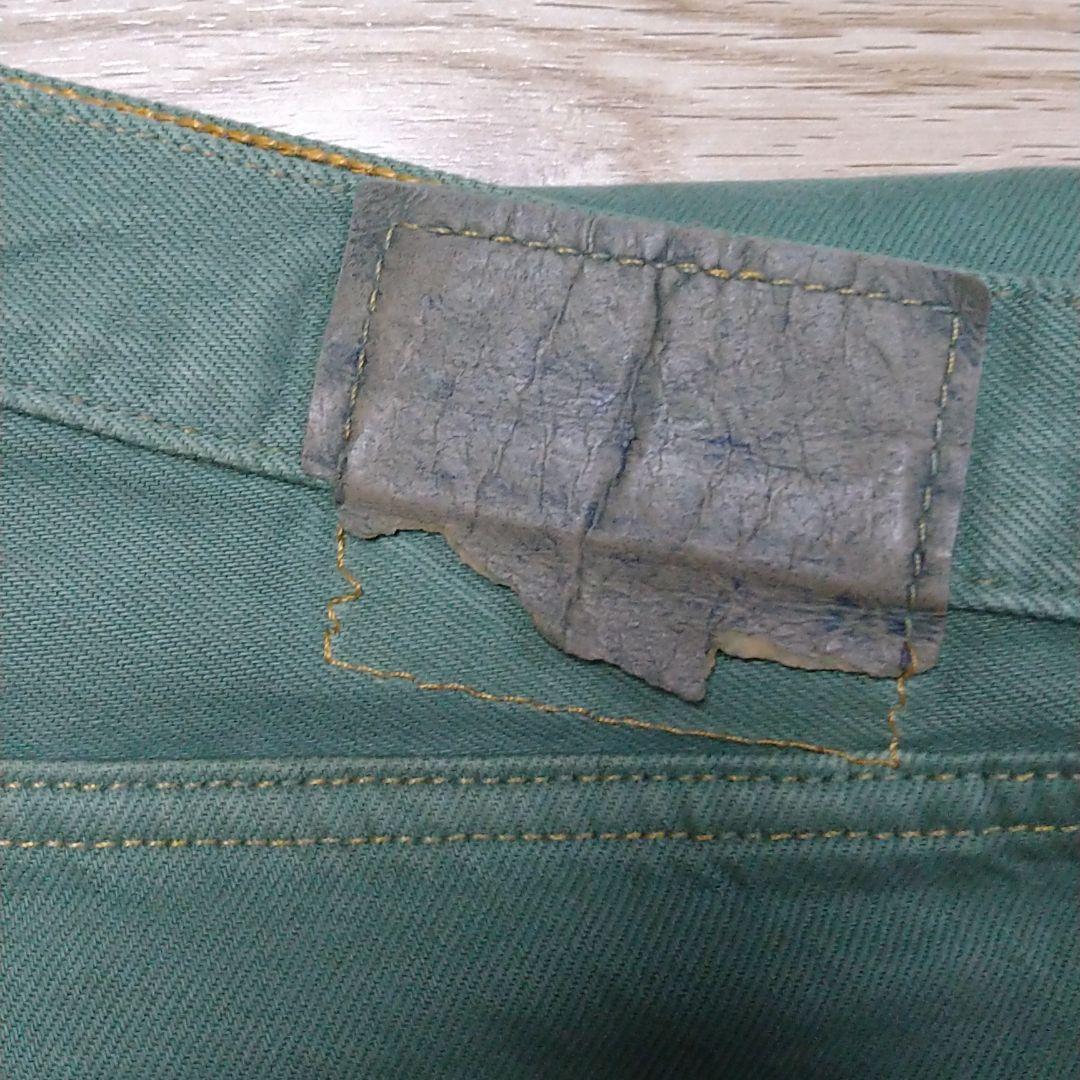 最安値新作 00s Levis 501e 後染め 抹茶 ビンテージ USA製 実寸W90 j4E2t-m47932615037 HOT新作