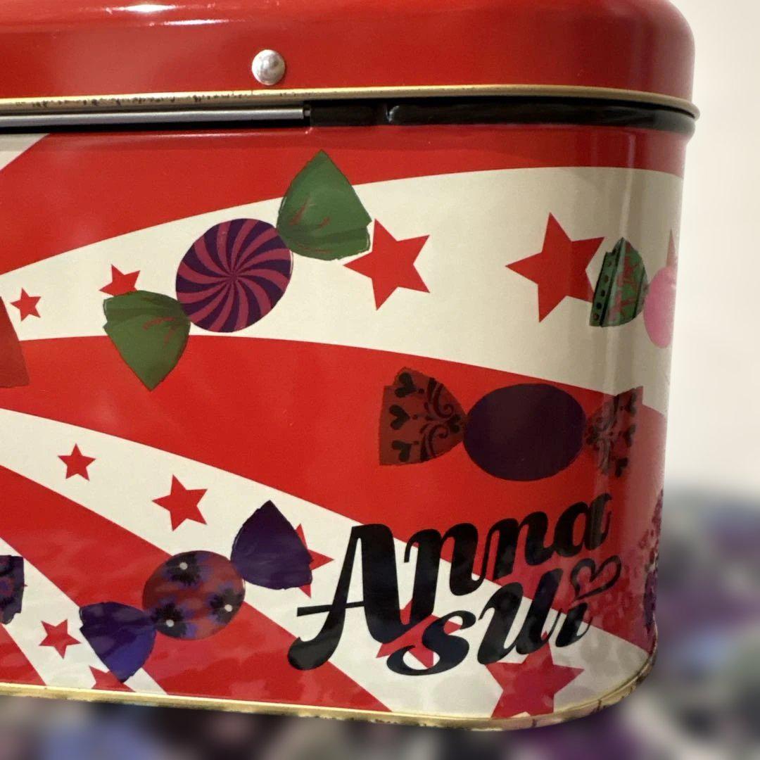 ANNA SUI メイクアップ　ボックス(限定品)・アナスイ缶・アナスイ限定品 ANNA SUIアナスイ/クリスマス限定コフレ缶/ハンドル付き