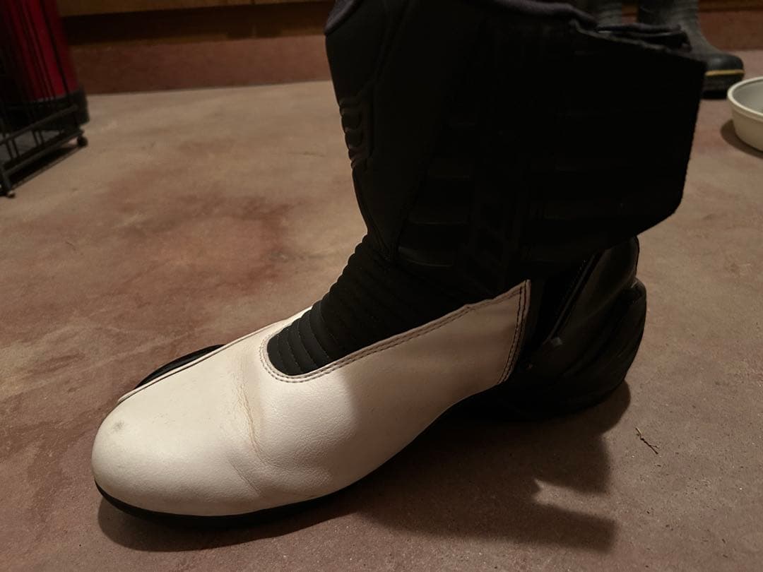 HYOD バイク用ブーツ ホワイト/ブラック 26.5cm HYOD バイク用ブーツ ホワイト/ブラック 26.5cm