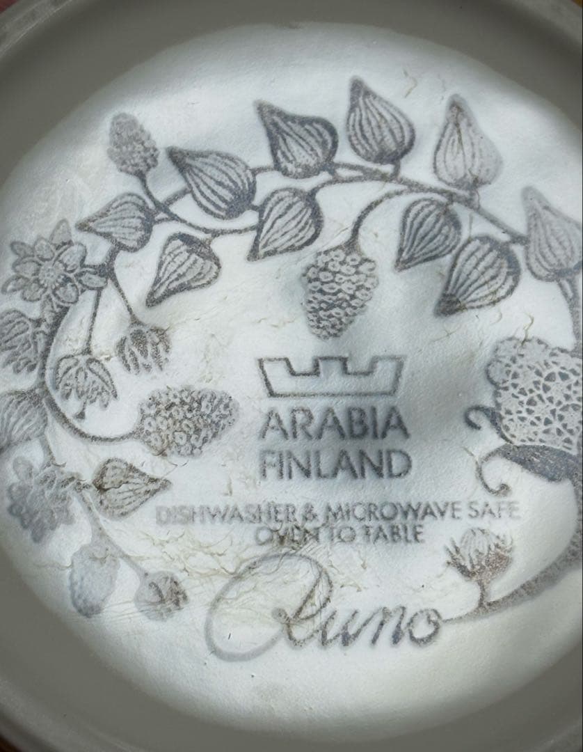 ARABIA/アラビア Runo/ルノ バタフライシリーズ ティーカップ② ARABIA/アラビア Runo/ルノ バタフライシリーズ ティーカップ②