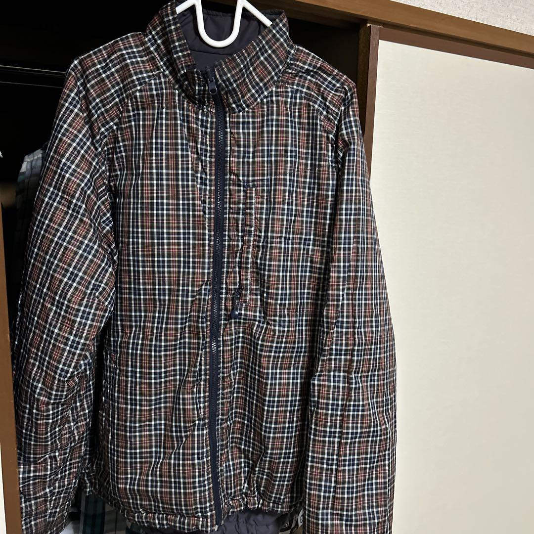 チェック柄ジップアップジャケット　oldstussy
