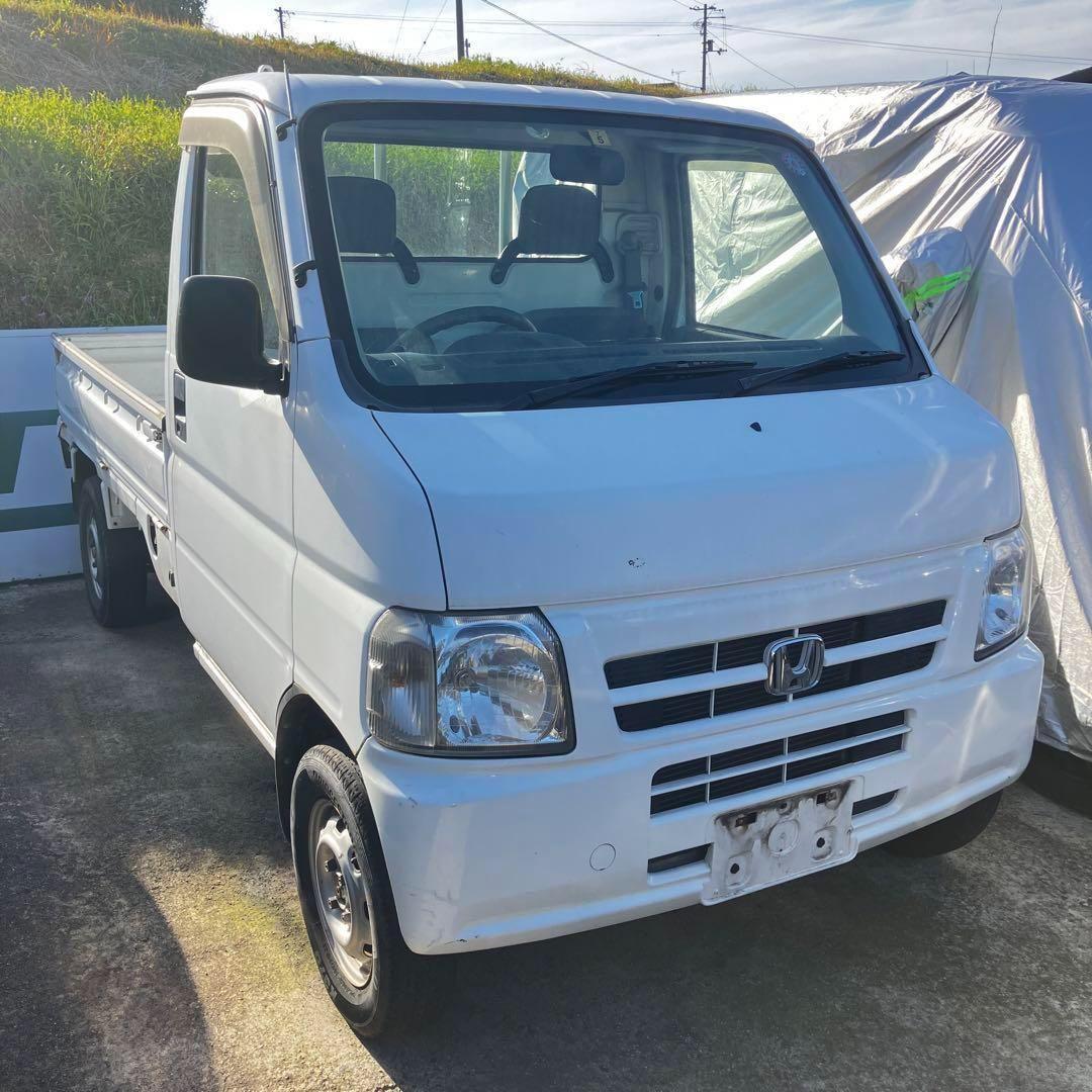 【動作OK】HA7　アクティ　トラック　シートベルト　　助手席側　引出・巻取OK