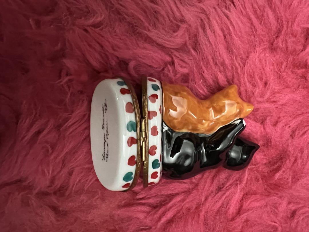 ジュボックス　Limoge Box ペア　猫