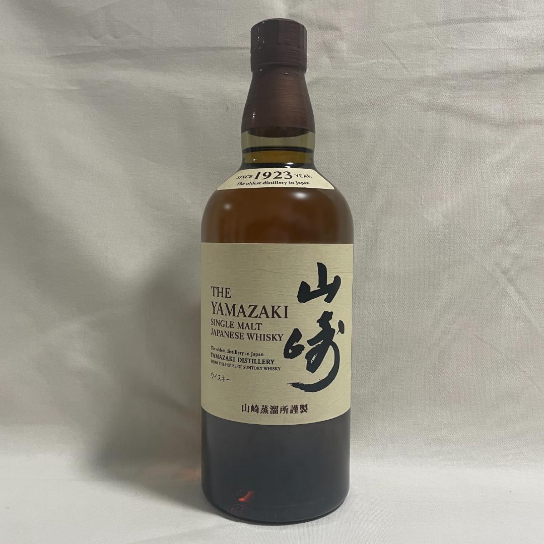 サントリー 山崎 シングルモルト ウイスキー 700ml 新品○未開封品 