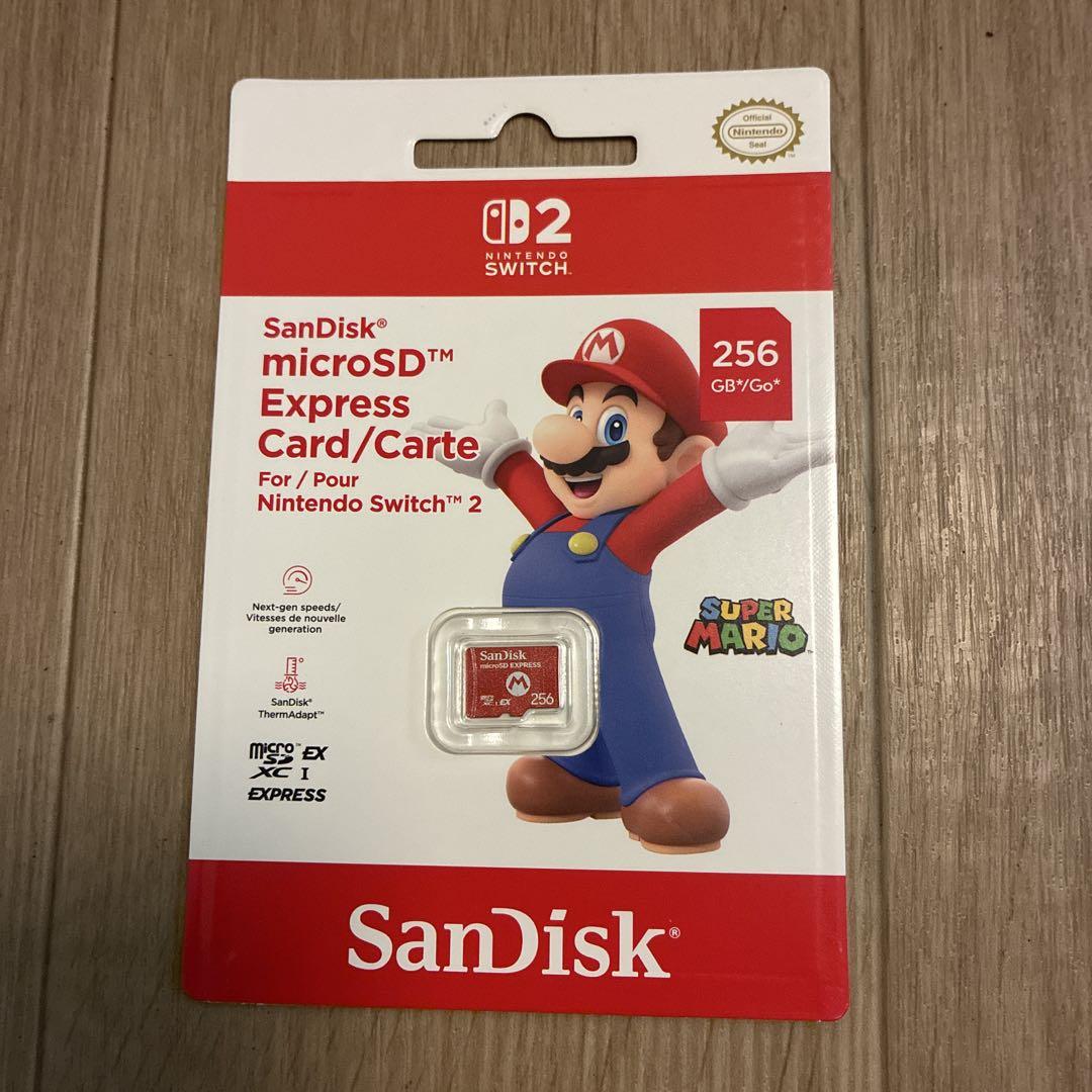 Switch2 SDカード microSD Express Card 256GB
