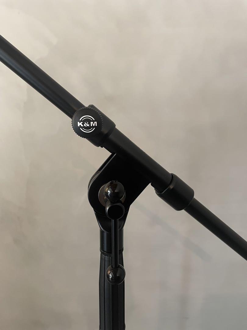 K&M マイクスタンド 高さ調整可能