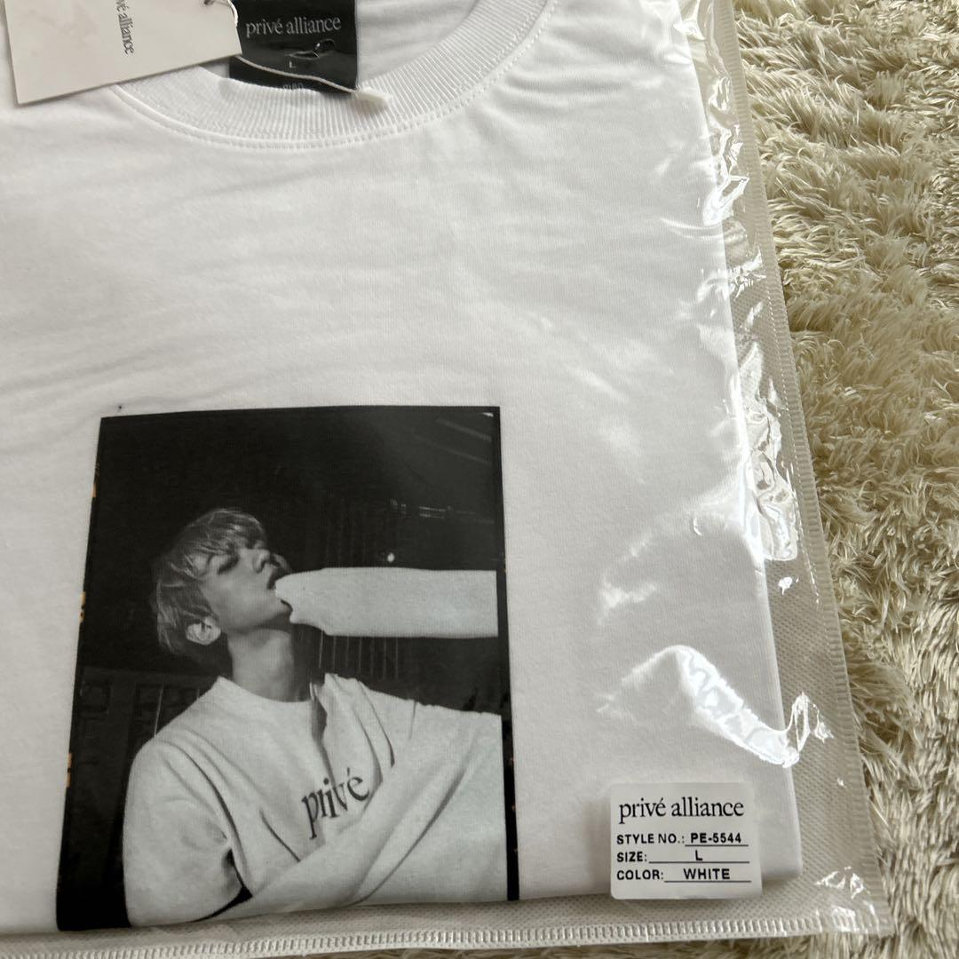 prive alliance PE-8544 S ホワイト Tシャツ