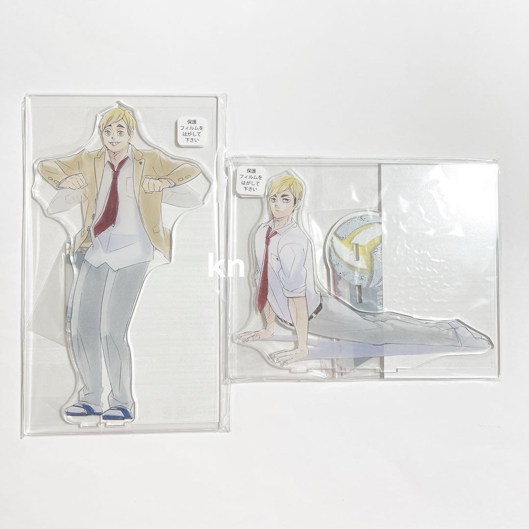 ハイキュー 原作 アクリルMEGAフィギュア アクリルスタンド 宮侑 1 2