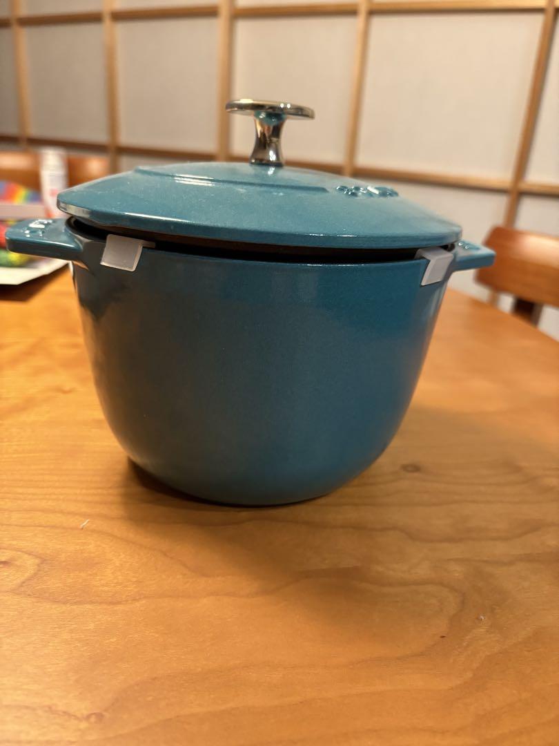 STAUB ラ・ココットde GOHAN 16cm ミント
