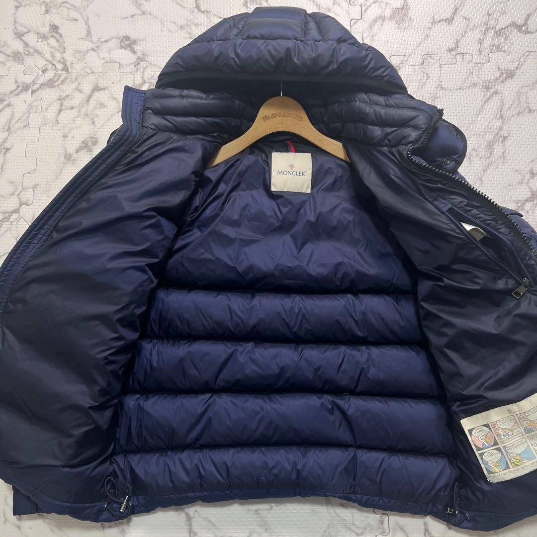 美品✨モンクレール ダウンジャケット ヒマラヤ ネイビー M〜L相当 ワッペン
