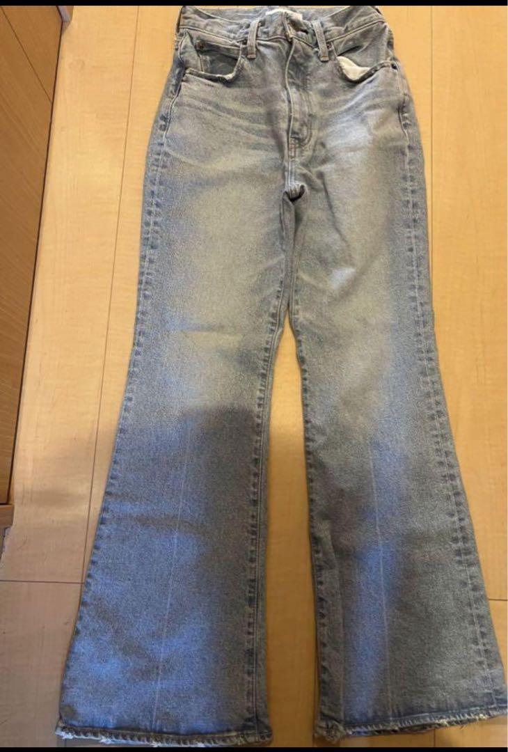 MOUSSY MVS L/BLU FLARE サイズ26