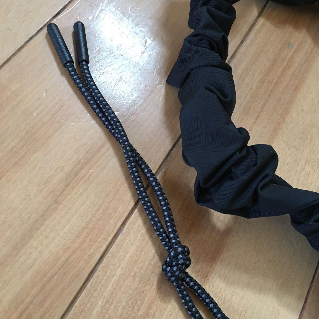 トポロジー バンジーストラップ 黒 Bungee Strap / Black (Synthetic Leather)【ストラップ単体