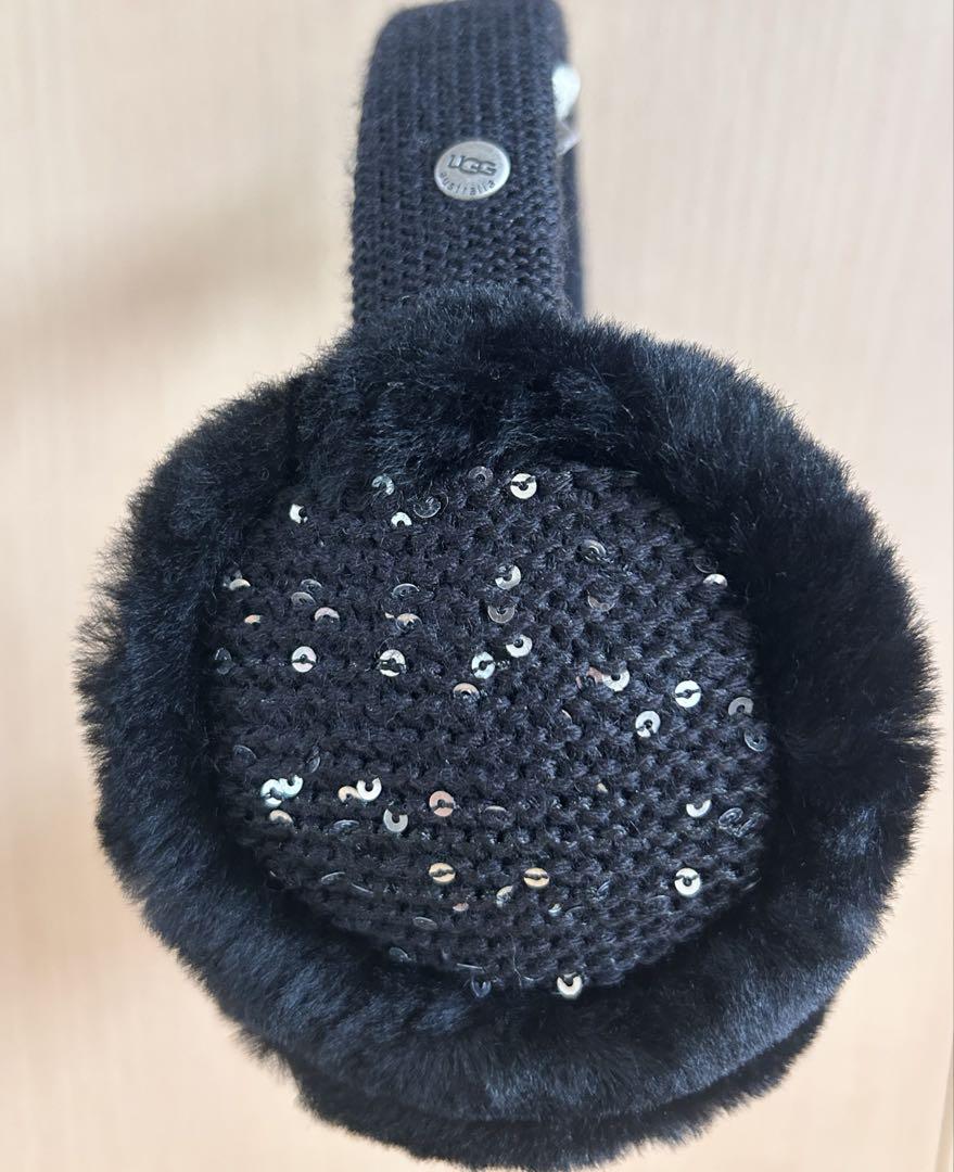 UGG アグ　イヤーマフ　耳あて スパンコール付き