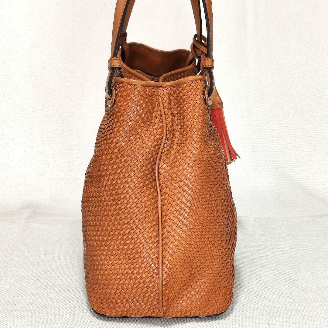 トリーバーチ TORY BURCH トートバッグ ハンドバッグ 編み込み