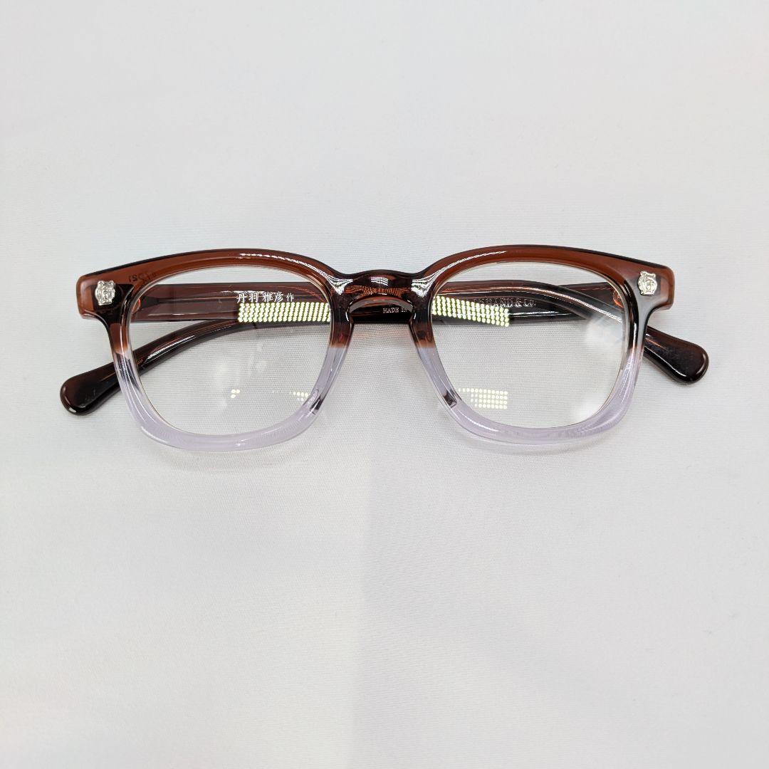 極美品 グラッドハンド 丹羽雅彦 眼鏡 gladhand サングラス 職人眼鏡