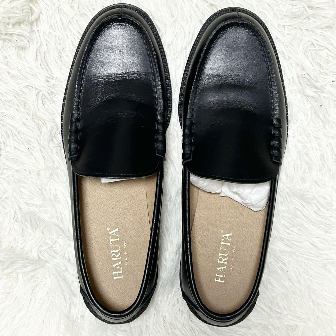 ✨未使用級✨HARUTA ハルタ コブラヴァンプ ローファー ブラック27.0㎝
