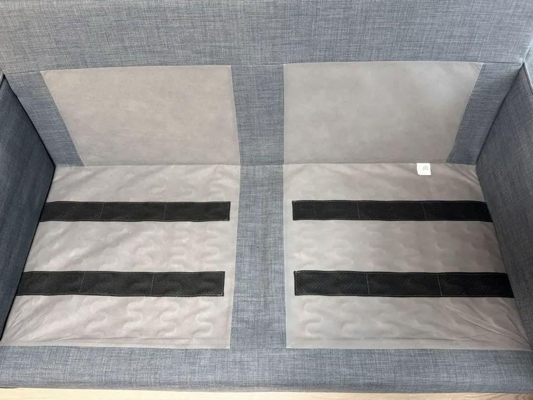 IKEA KIVIK 2人掛け ソファ　グレー