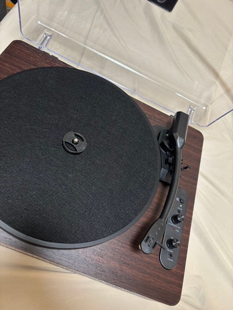 ION/アイオン レコードプレーヤー luxe LP 本体 ブラウン