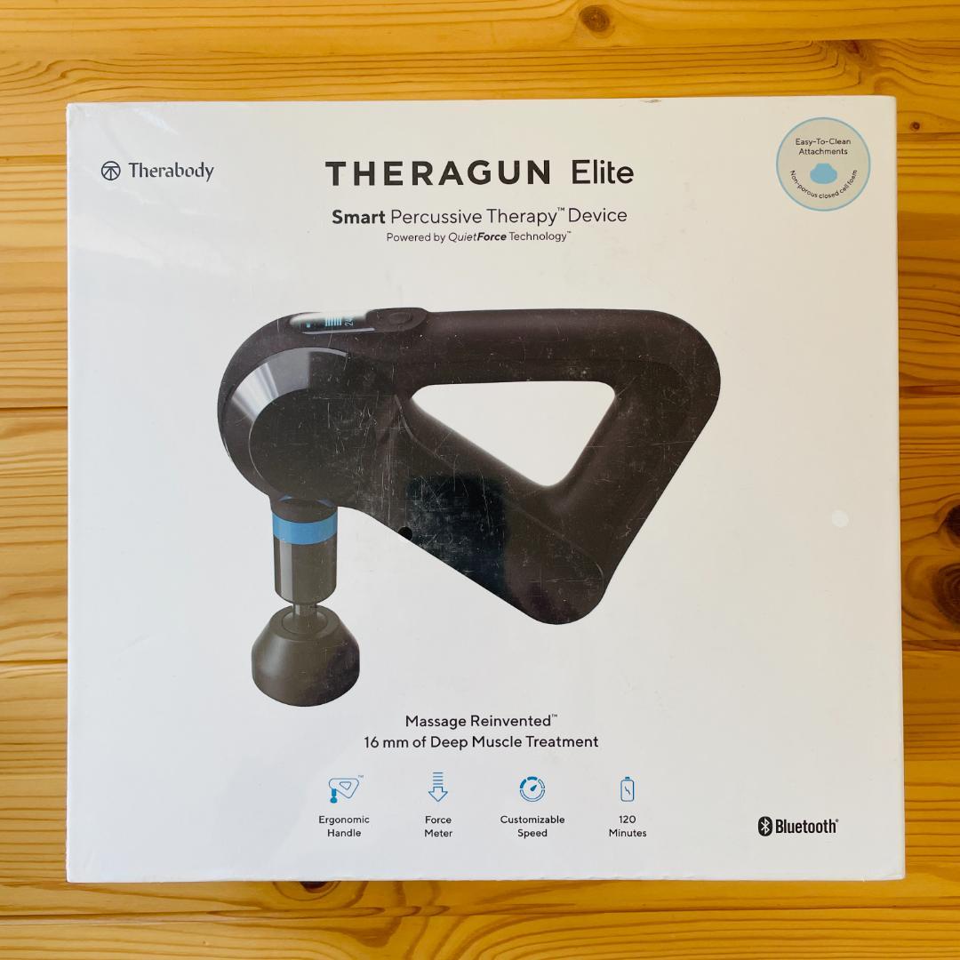 【新品未開封】マッサージガンTHERAGUN Eliteセラガン エリート.