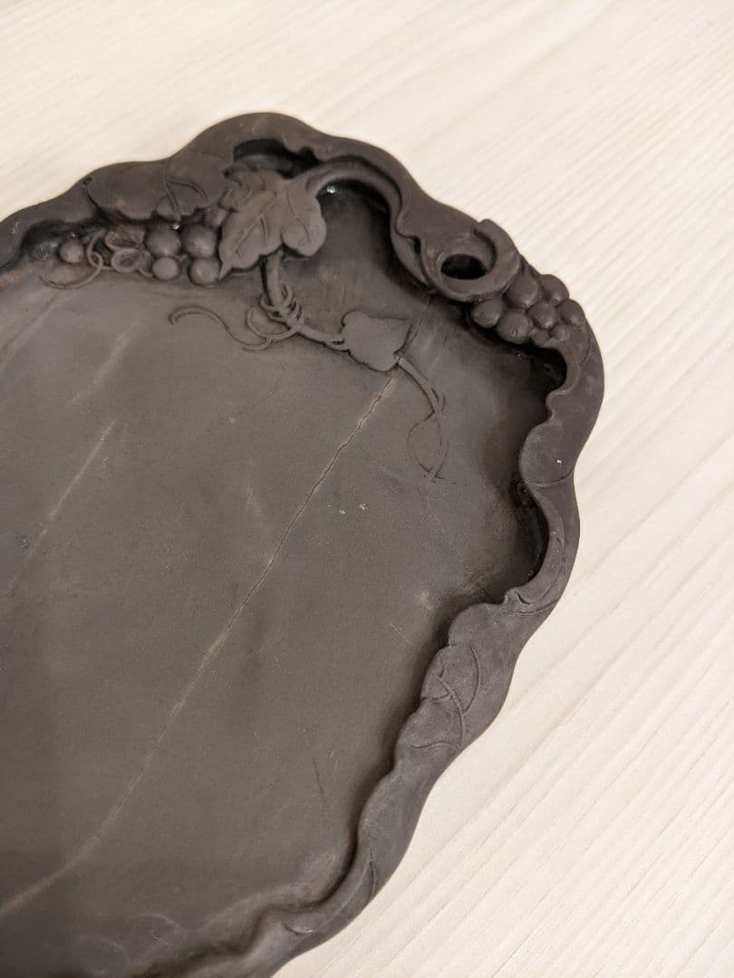 端渓硯 良質老坑石 中国硯 木製硯箱付き | mtevino.ge