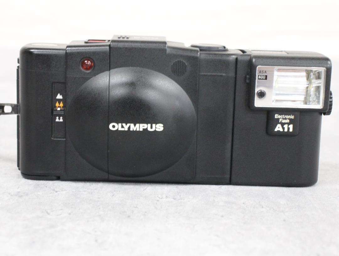 【動作品】OLYMPUS XA2 A11 コンパクトフィルムカメラ 動作確認済み 動作品/返金保証】Olympus XA2+ A11・フィルムカメラ・動作確認済