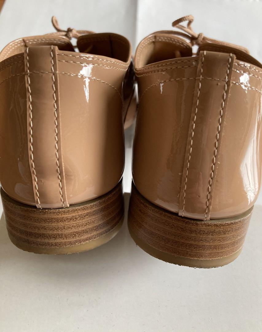 repetto レースアップシューズ 38 ピンクベージュ