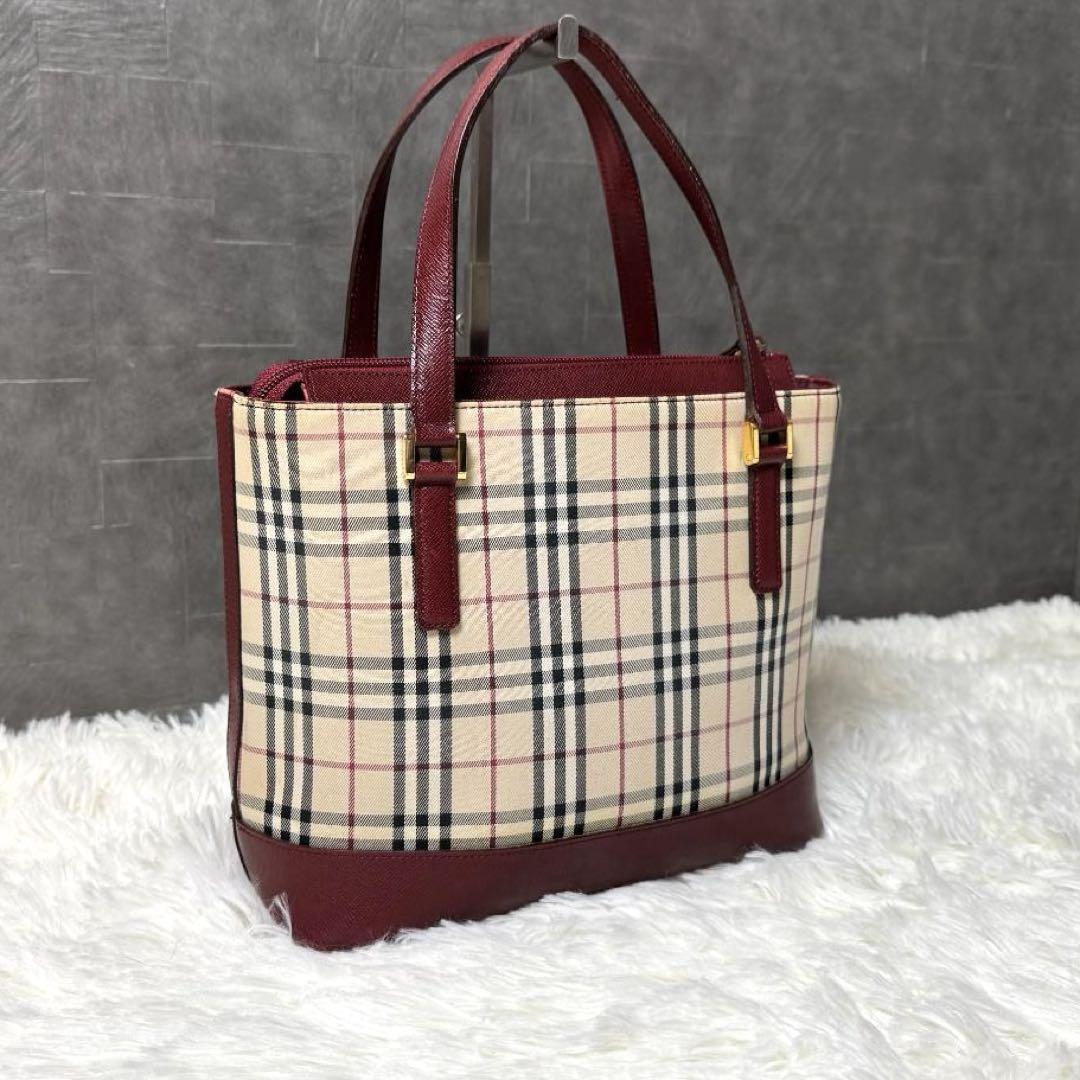 専用！！Burberry バーバリー ハンドバッグ ノバチェック