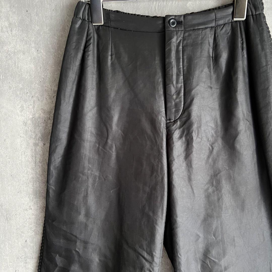 ISSEY MIYAKE　10AW　裏起毛　Gray Poly Pants　2