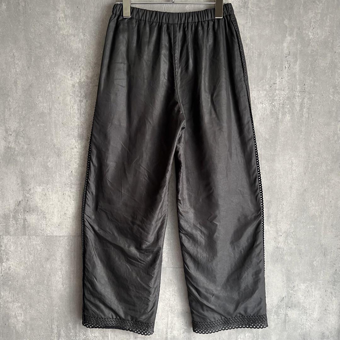 ISSEY MIYAKE　10AW　裏起毛　Gray Poly Pants　2