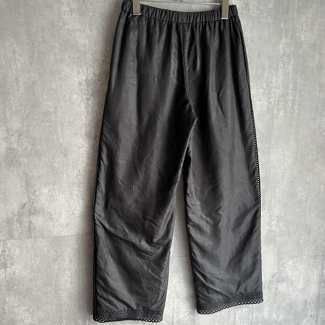 ISSEY MIYAKE　10AW　裏起毛　Gray Poly Pants　2
