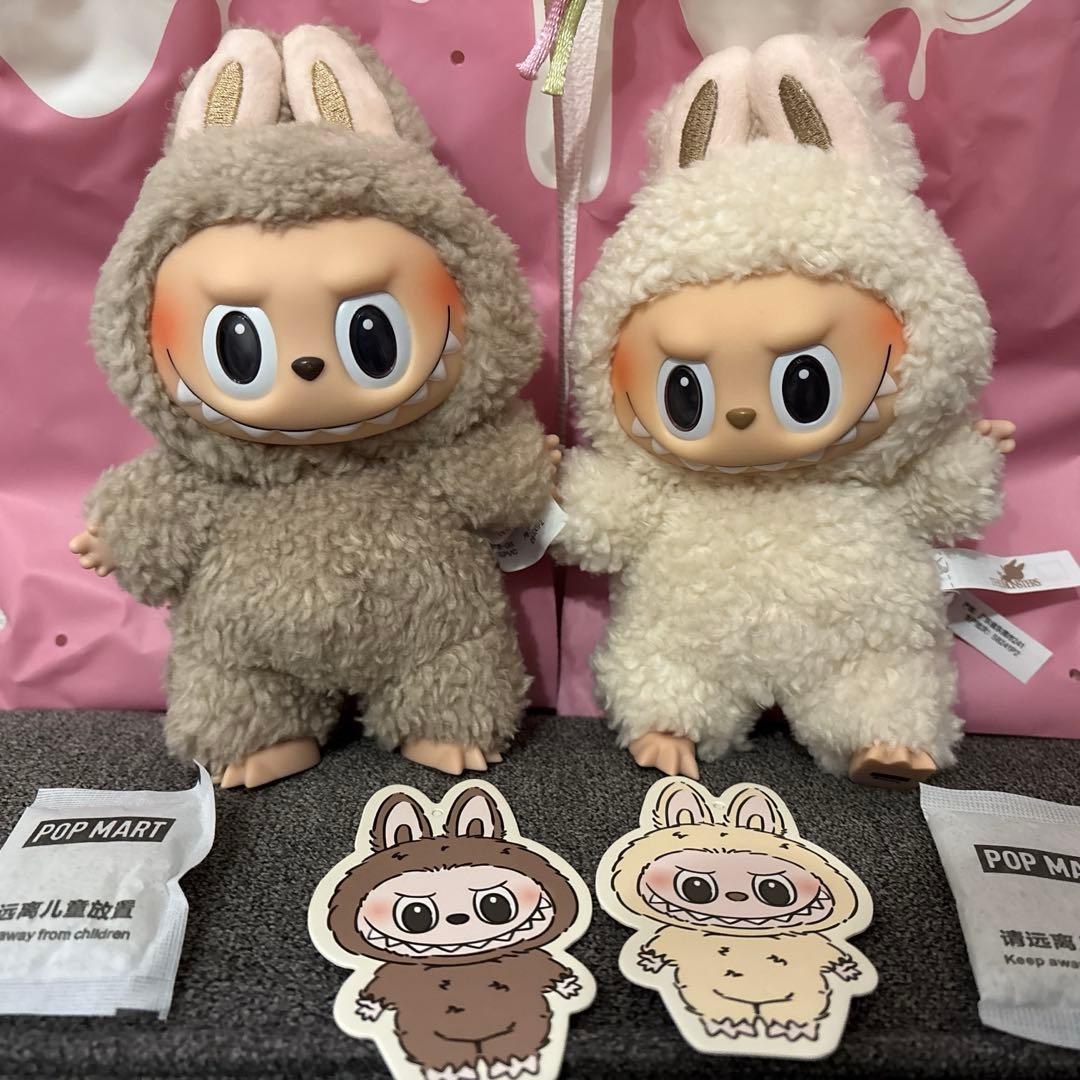 ポップマート ラブブ マカロン ソイミルク トフィー 2点セット