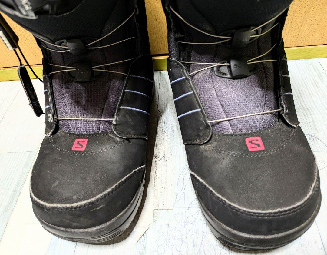 SALOMONサロモン　スノーボードスノボーブーツ　サイズ23cm　BOAボア