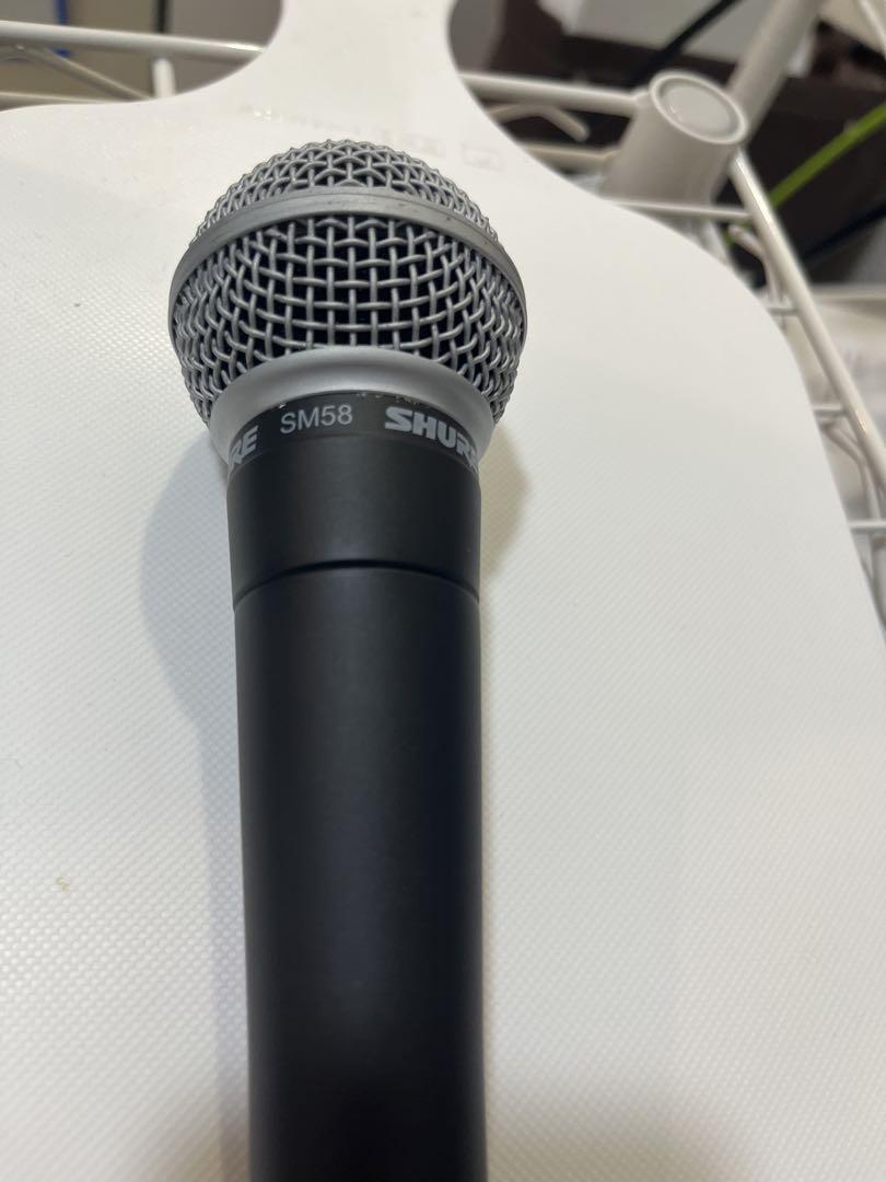 SHURE SM58 ダイナミックマイク ON/OFFスイッチ付き