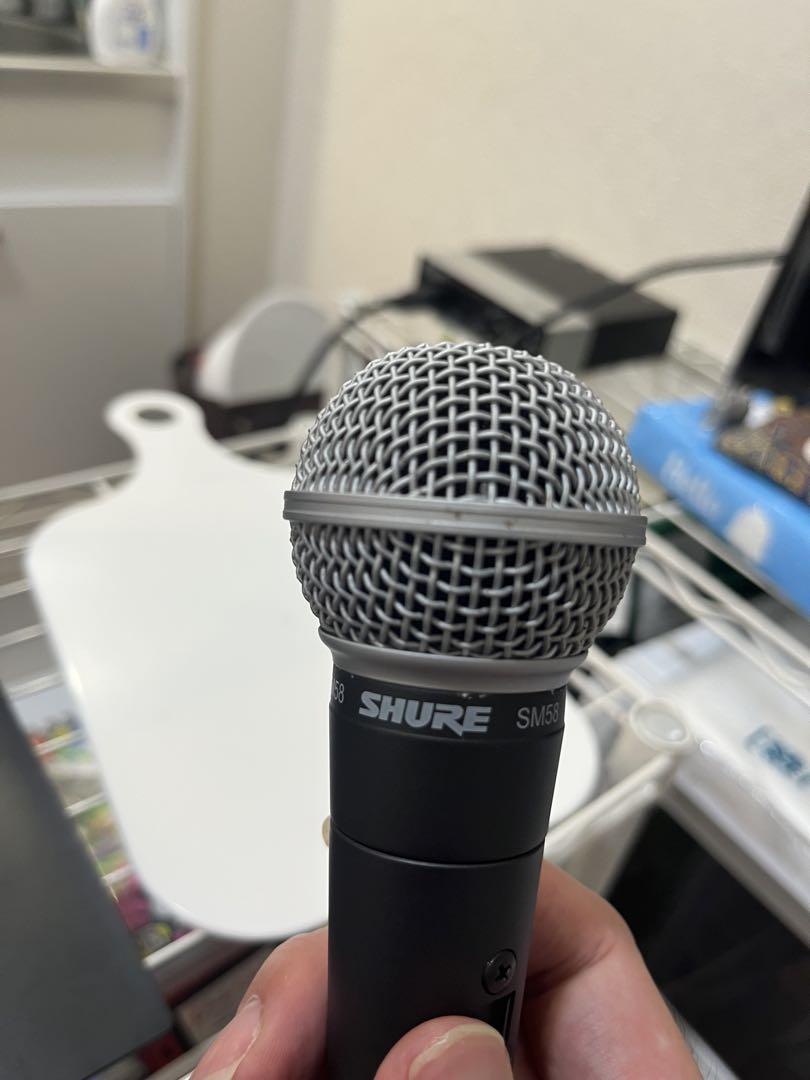 SHURE SM58 ダイナミックマイク ON/OFFスイッチ付き